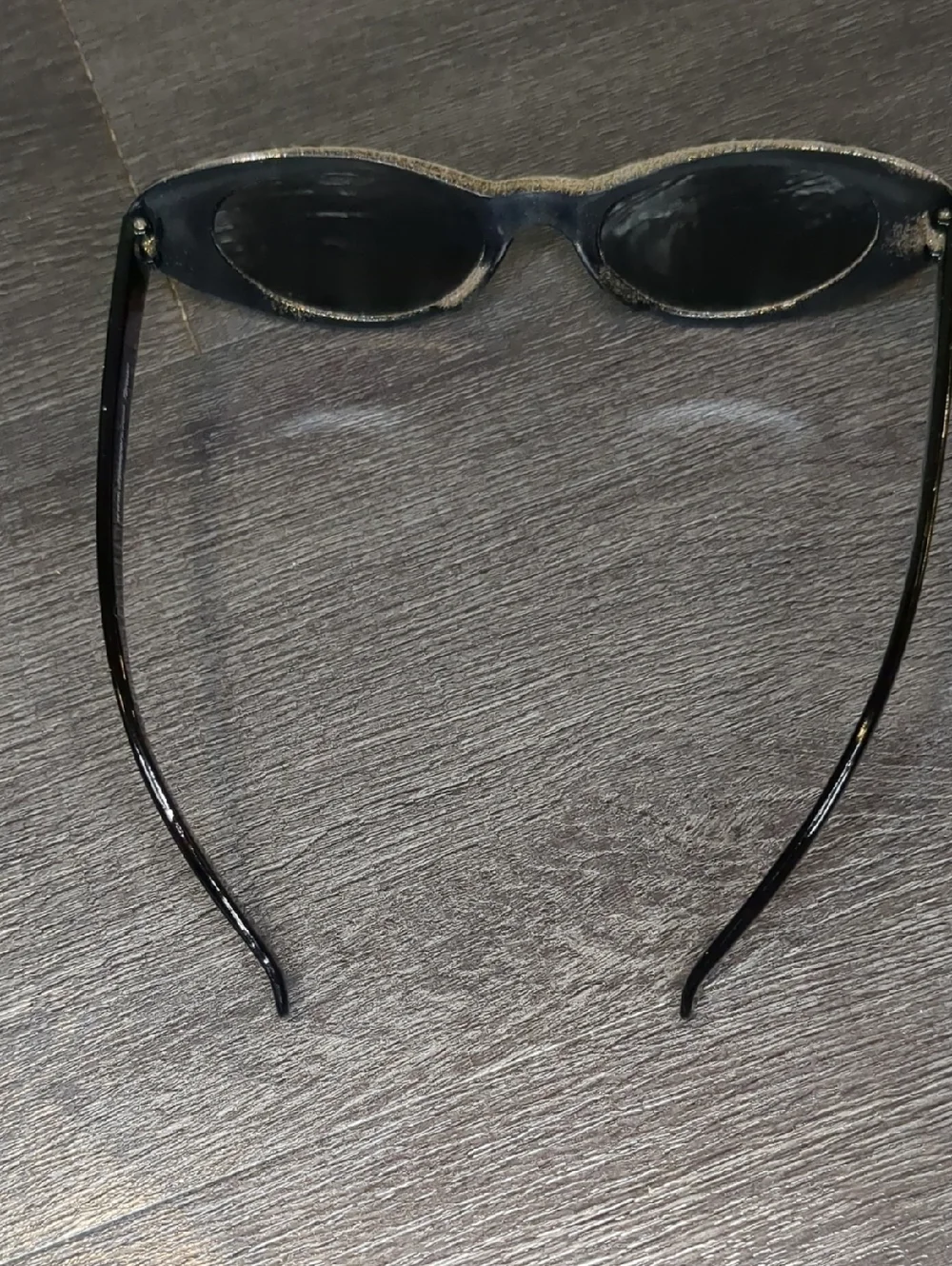 Dr. Peepers Retro Cat Eye Sunglasses Leopard Print Velvet Burnout S82201